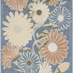 Nourison Aloha ALH33 Blue Sage Area Rug