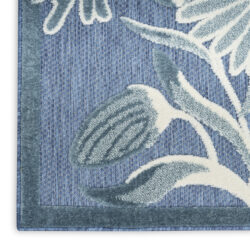 Alternative view of Nourison Aloha ALH33 Blue Area Rug