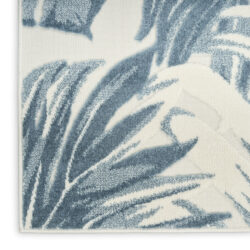 Alternative view of Nourison Aloha ALH43 Ivory Blue Area Rug