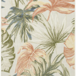 Nourison Aloha ALH43 Ivory Green Area Rug
