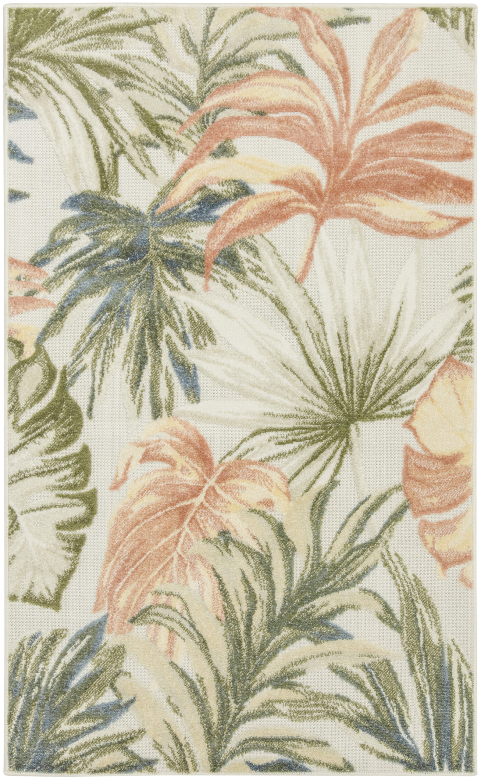 Nourison Aloha ALH43 Ivory Green Area Rug
