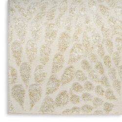 Alternative view of Nourison Ambiance AMI02 Ivory Gold Area Rug