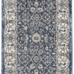 Nourison American Manor AMR01 Blue Ivory Area Rug