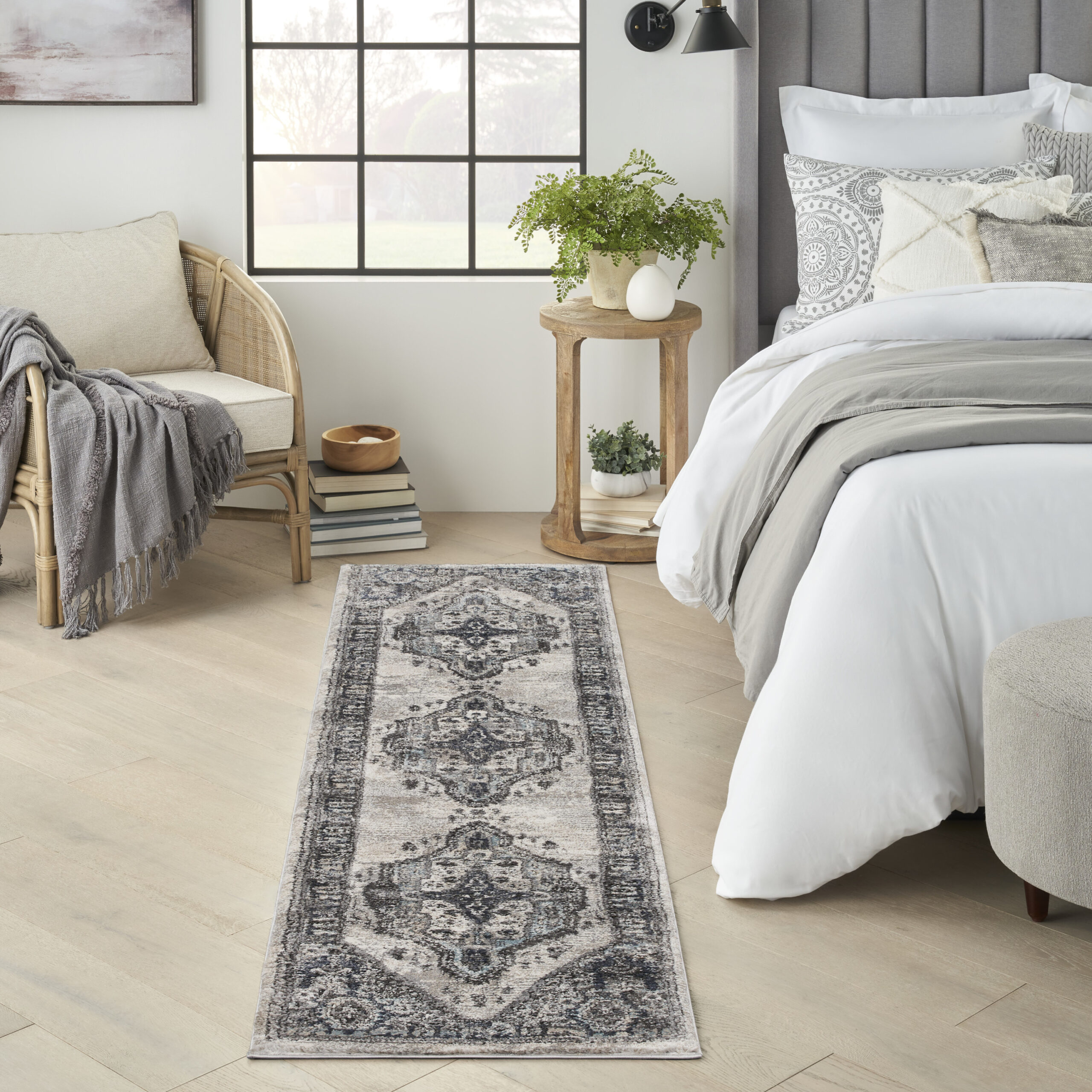 Nourison American Manor AMR02 Grey Area Rug - Image 5