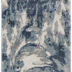 Nourison American Manor AMR03 Blue Ivory Area Rug