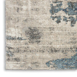 Alternative view of Nourison American Manor AMR04 Ivory Blue Area Rug