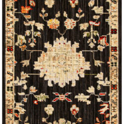 Nourison Antique Bloom ANB01 Black Area Rug