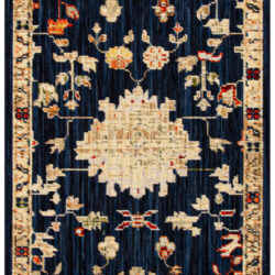 Nourison Antique Bloom ANB01 Navy Area Rug