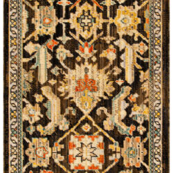 Nourison Antique Bloom ANB02 Mocha Multicolor Area Rug