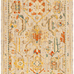 Nourison Antique Bloom ANB02 Taupe Multicolor Area Rug
