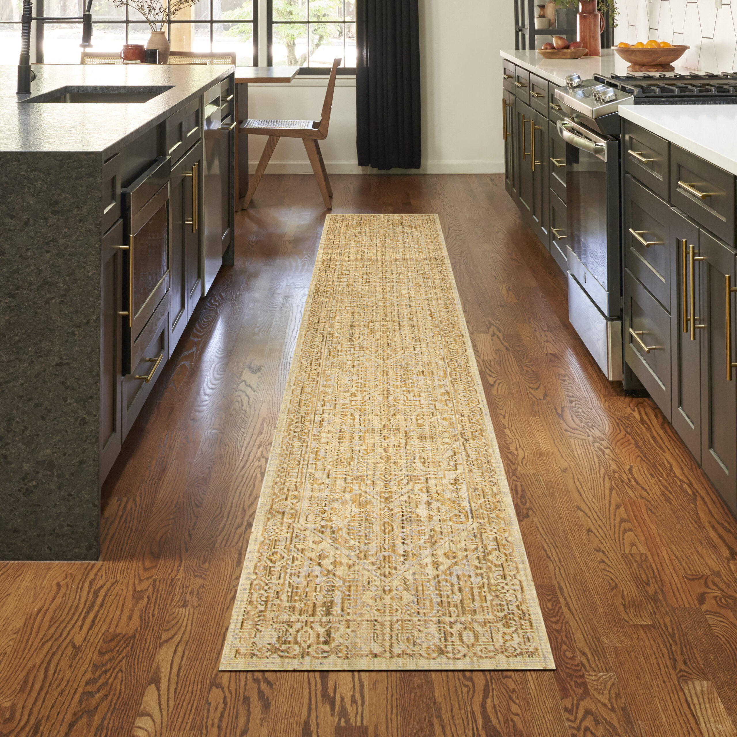 Nourison Antique Bloom ANB03 Beige Area Rug - Image 5