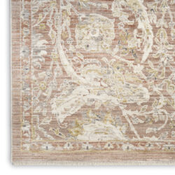 Alternative view of Nourison Antique Fusion ANF03 Brick Area Rug