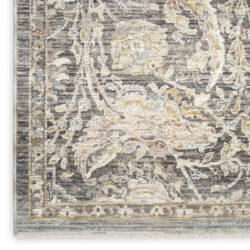 Alternative view of Nourison Antique Fusion ANF03 Charcoal Multicolor Area Rug