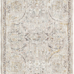Nourison Antique Fusion ANF03 Light Grey Area Rug