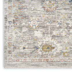 Alternative view of Nourison Antique Fusion ANF05 Grey Area Rug
