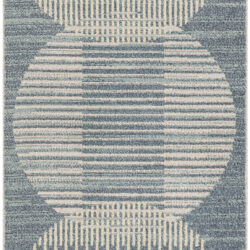 Nourison Astra Machine Washable ASW03 Blue Area Rug