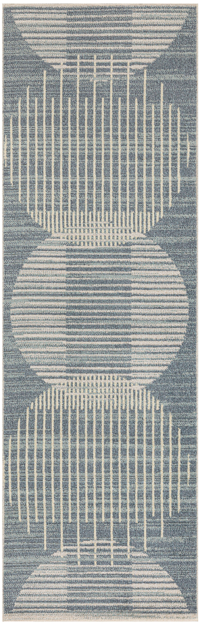 Nourison Astra Machine Washable ASW03 Blue Area Rug