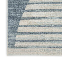 Alternative view of Nourison Astra Machine Washable ASW03 Blue Area Rug