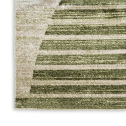Alternative view of Nourison Astra Machine Washable ASW03 Ivory Olive Area Rug