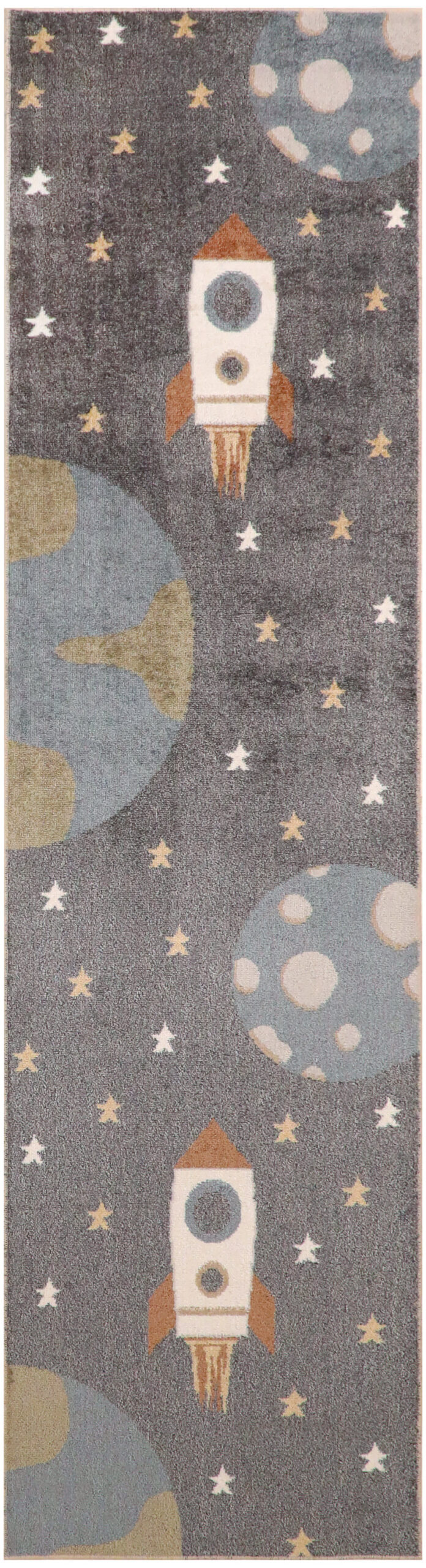 Nourison Astra Machine Washable ASW06 Sky Blue Area Rug