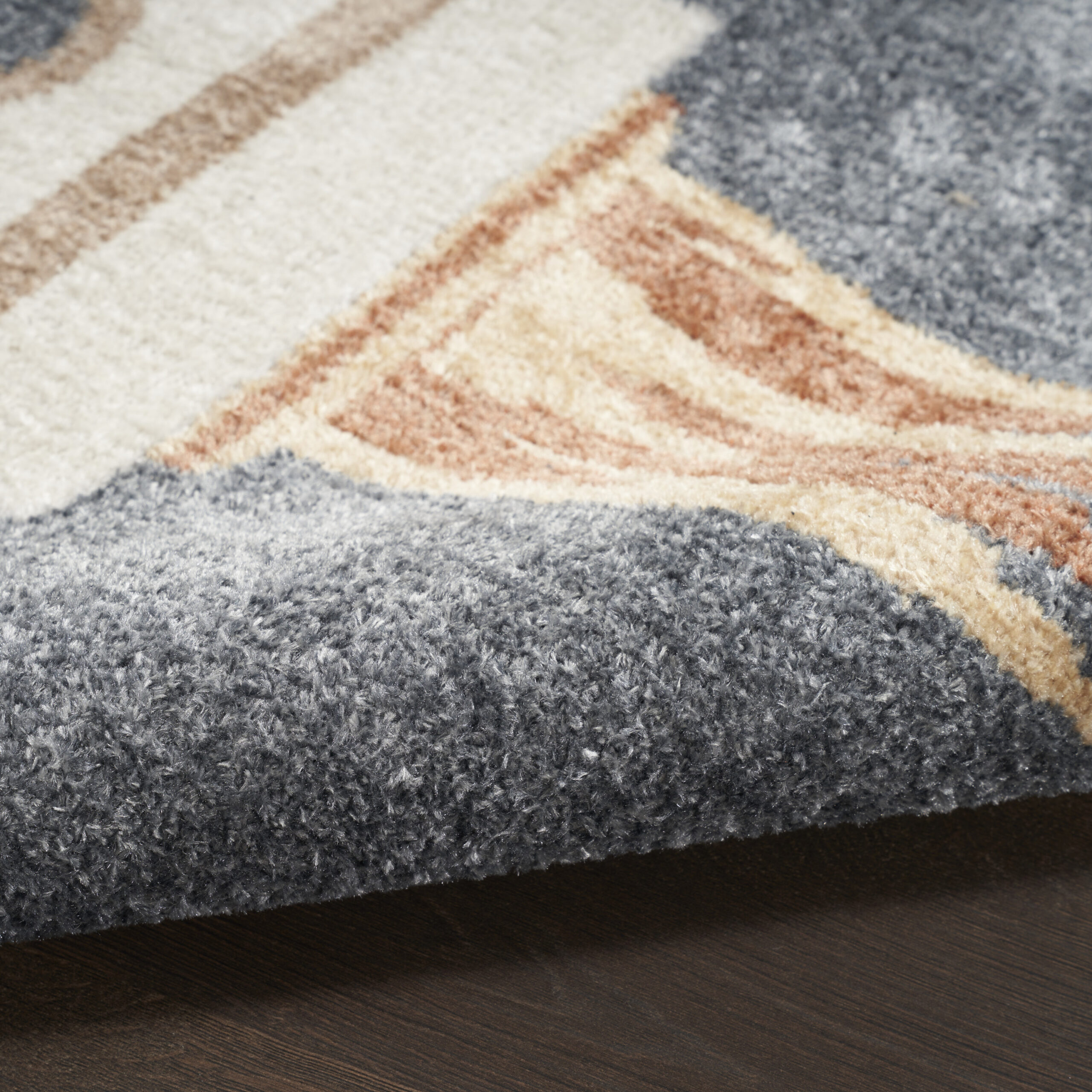 Nourison Astra Machine Washable ASW06 Sky Blue Area Rug - Image 3