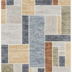 Nourison Astra Machine Washable ASW09 Multicolor Area Rug