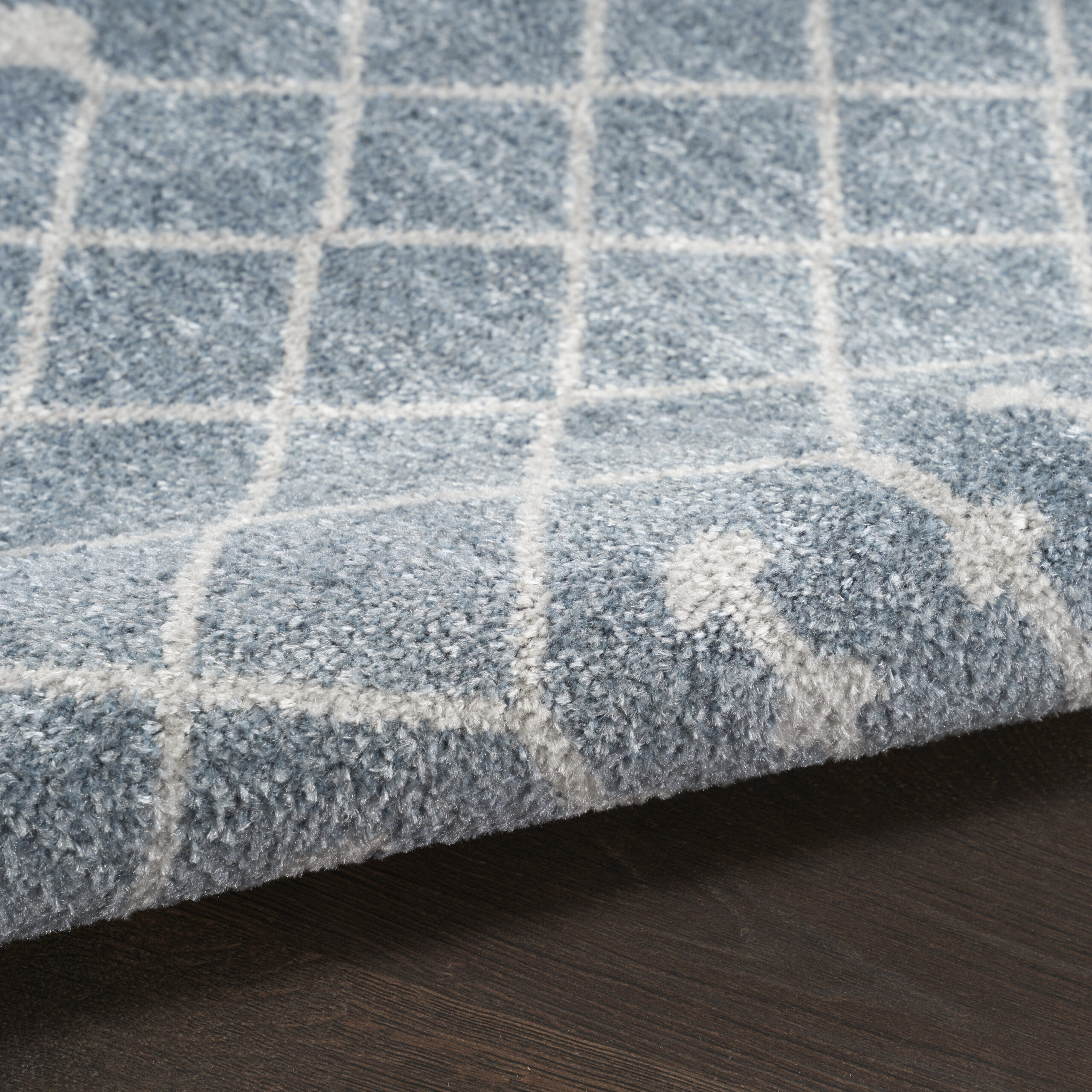 Nourison Astra Machine Washable ASW10 Blue Area Rug - Image 3