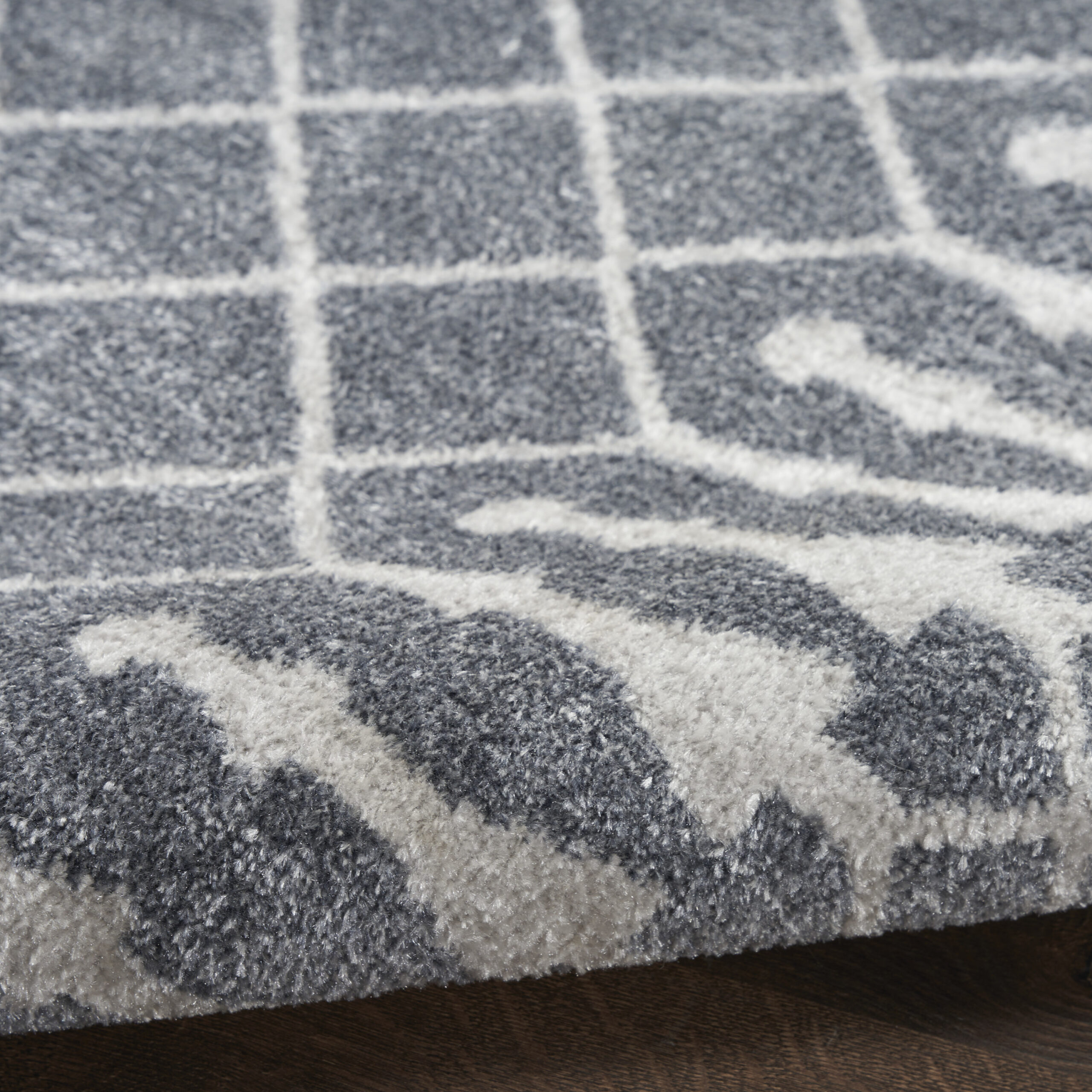 Nourison Astra Machine Washable ASW10 Denim Area Rug - Image 3