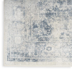 Alternative view of Nourison Astra Machine Washable ASW11 Blue Ivory Area Rug