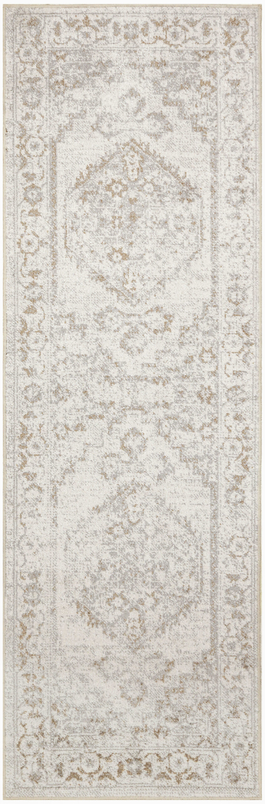 Nourison Astra Machine Washable ASW11 Grey Area Rug