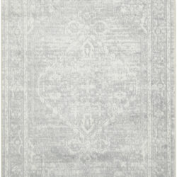 Nourison Astra Machine Washable ASW11 Light Grey Area Rug
