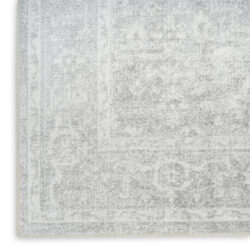 Alternative view of Nourison Astra Machine Washable ASW11 Light Grey Area Rug