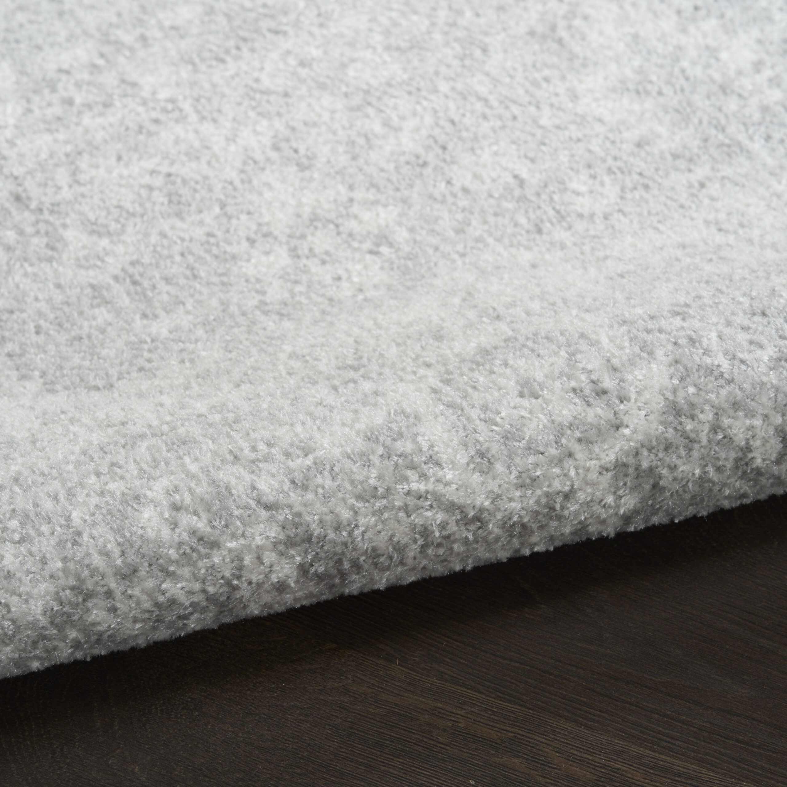 Nourison Astra Machine Washable ASW11 Light Grey Area Rug - Image 3