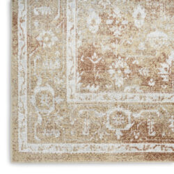 Alternative view of Nourison Astra Machine Washable ASW11 Rust Multicolor Area Rug