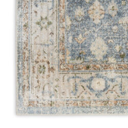 Alternative view of Nourison Astra Machine Washable ASW11 Silver Blue Area Rug