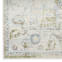 Alternative view of Nourison Astra Machine Washable ASW12 Blue Green Area Rug