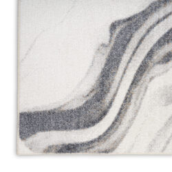 Alternative view of Nourison Astra Machine Washable ASW15 Ivory Grey Area Rug