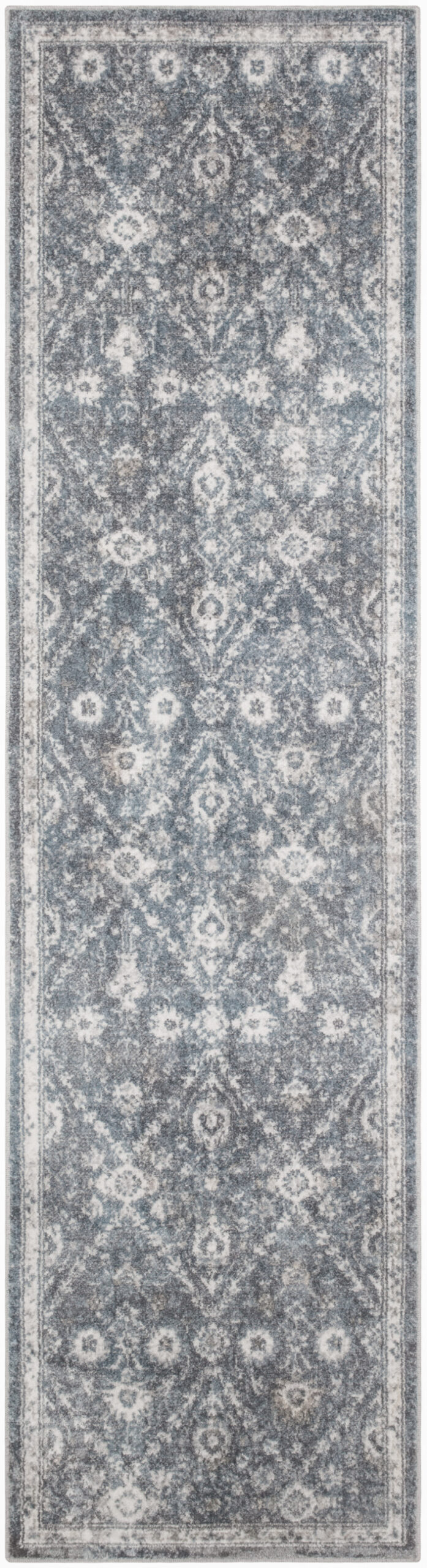 Nourison Astra Machine Washable ASW16 Dark Blue Area Rug