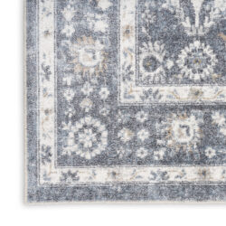 Alternative view of Nourison Astra Machine Washable ASW16 Dark Blue Area Rug