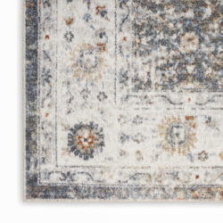 Alternative view of Nourison Astra Machine Washable ASW16 Ivory Multicolor Area Rug