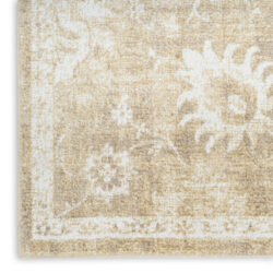 Alternative view of Nourison Astra Machine Washable ASW19 Ivory Gold Area Rug