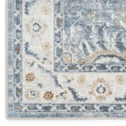 Alternative view of Nourison Astra Machine Washable ASW20 Blue Area Rug