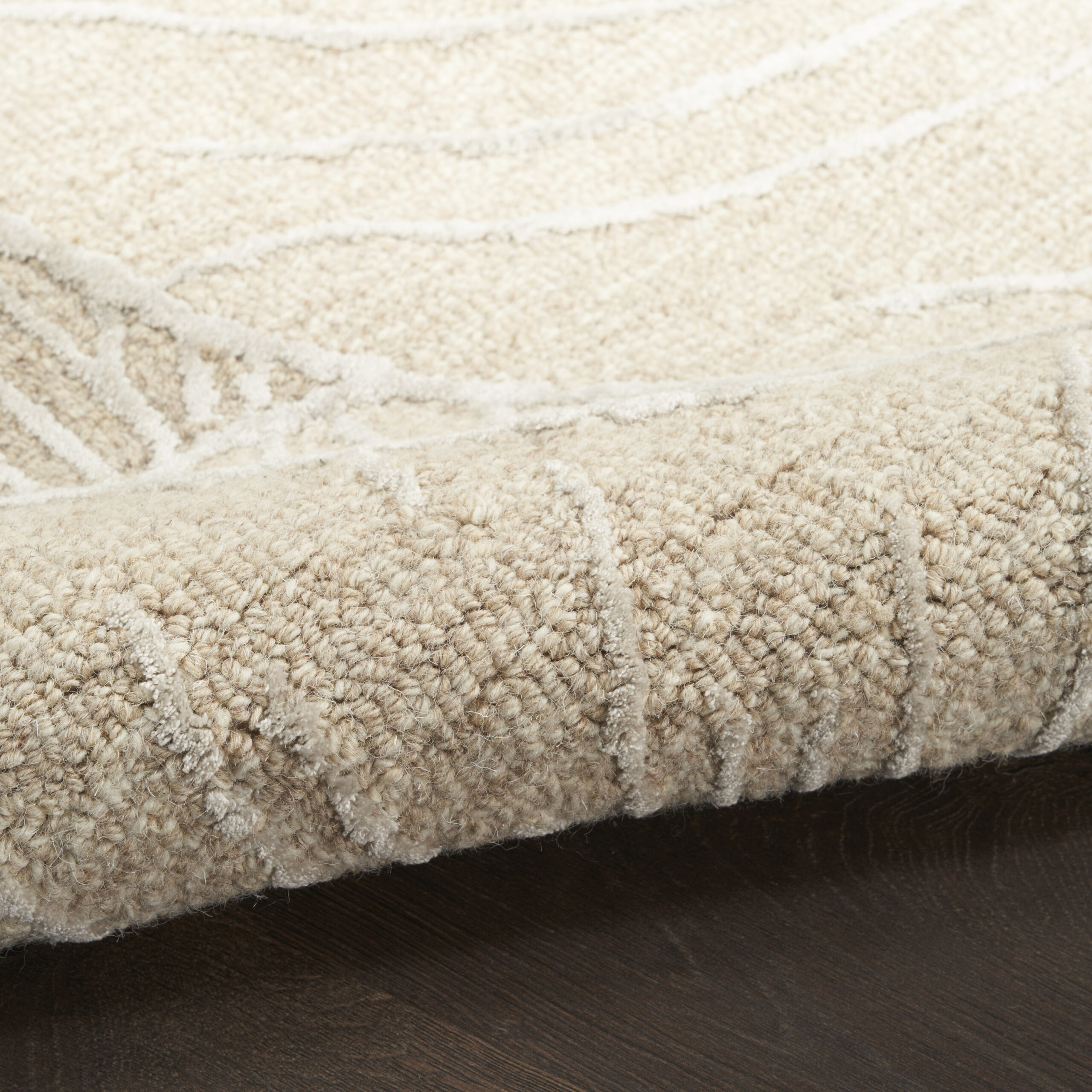 Nourison Avra AVR01 Taupe Area Rug - Image 3