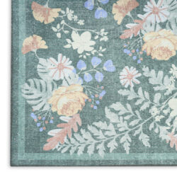 Alternative view of Nourison Botanical Washables BOT02 Green Multicolor Area Rug