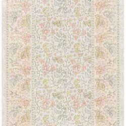 Nourison Botanical Washables BOT03 Beige Multicolor Area Rug