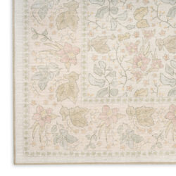 Alternative view of Nourison Botanical Washables BOT03 Beige Multicolor Area Rug