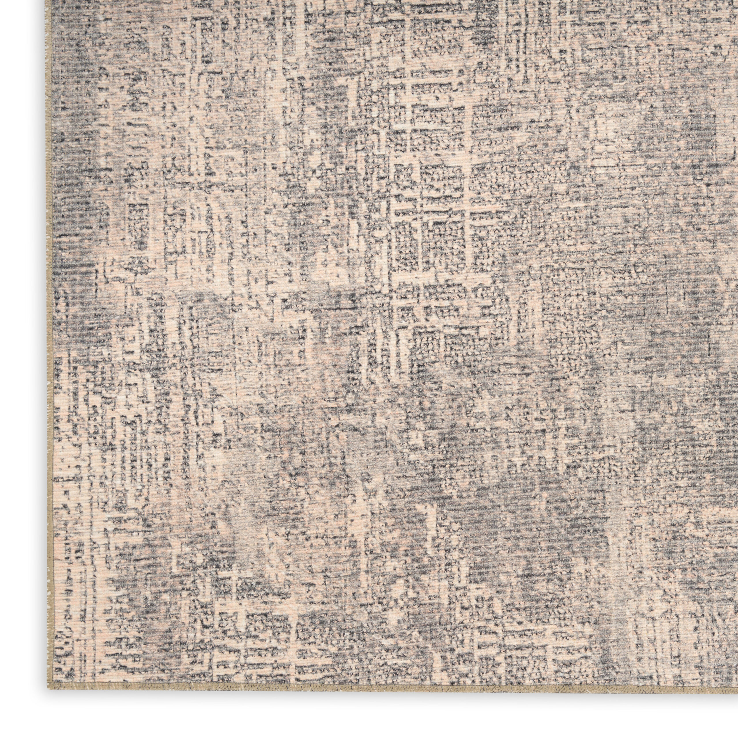 Nourison Botanical Washables BOT05 Taupe Area Rug - Image 2