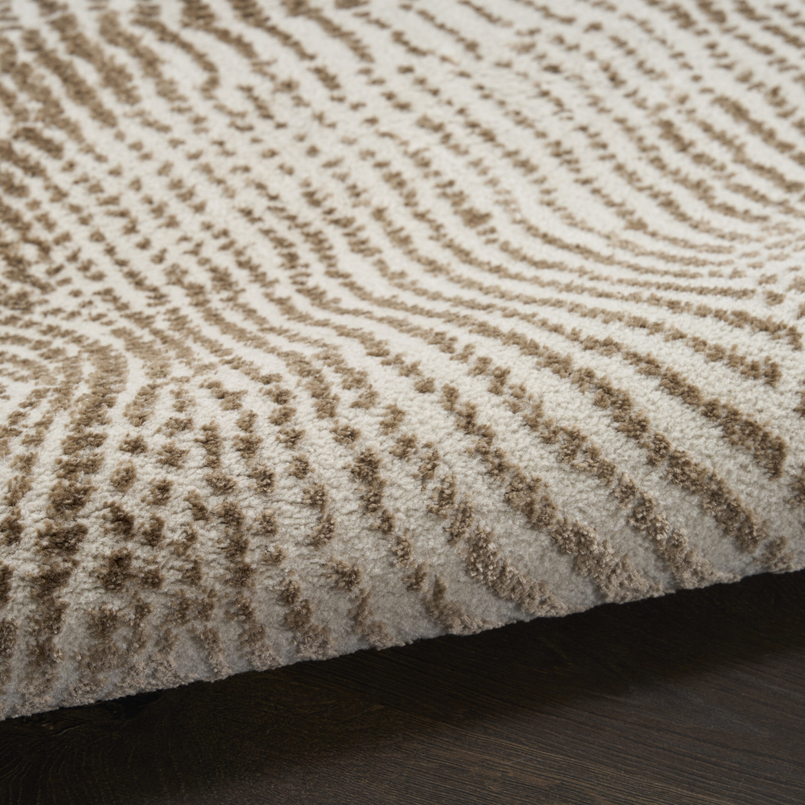 DKNY Central Park West CEP01 Beige Brown Area Rug - Image 3