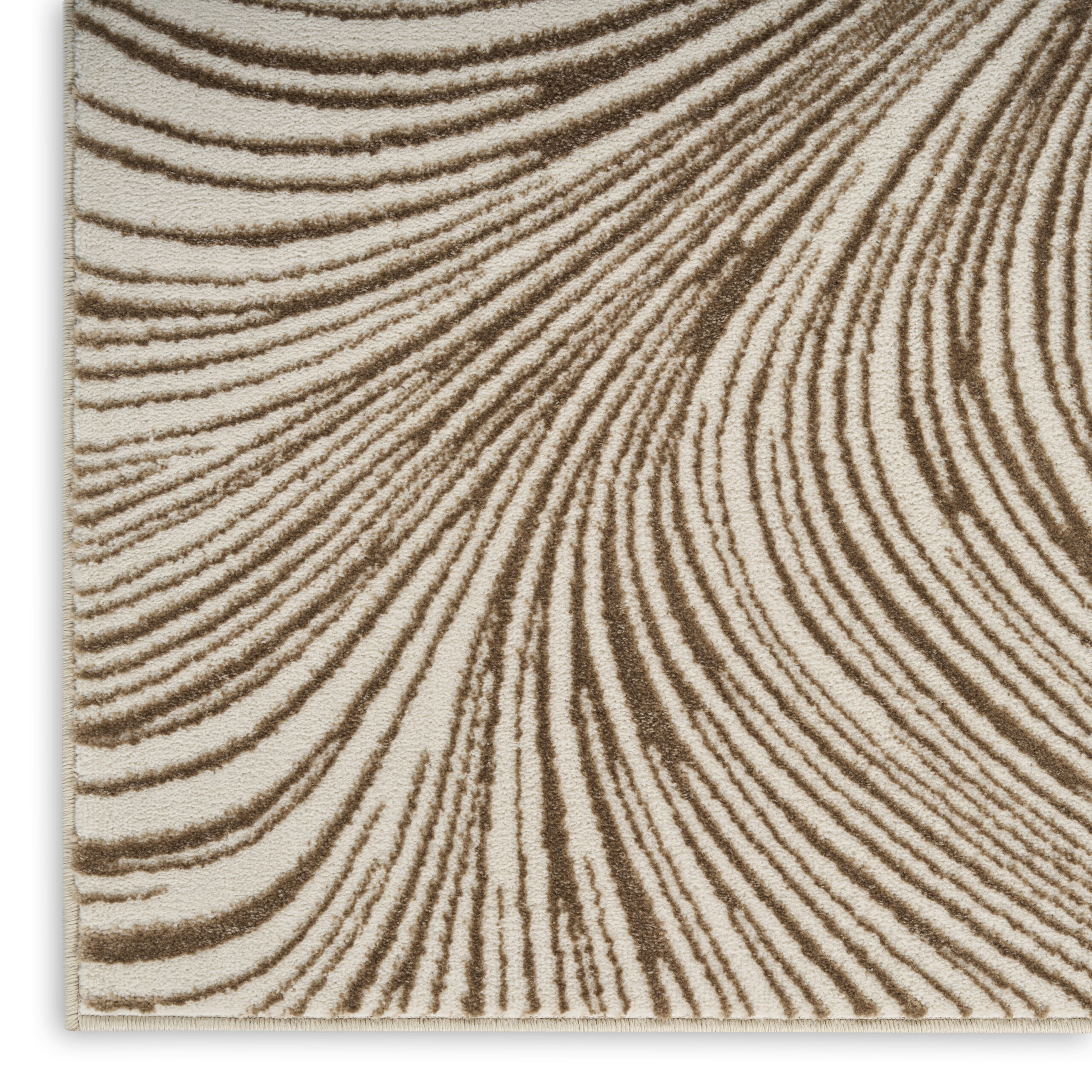 DKNY Central Park West CEP02 Beige Brown Area Rug - Image 2