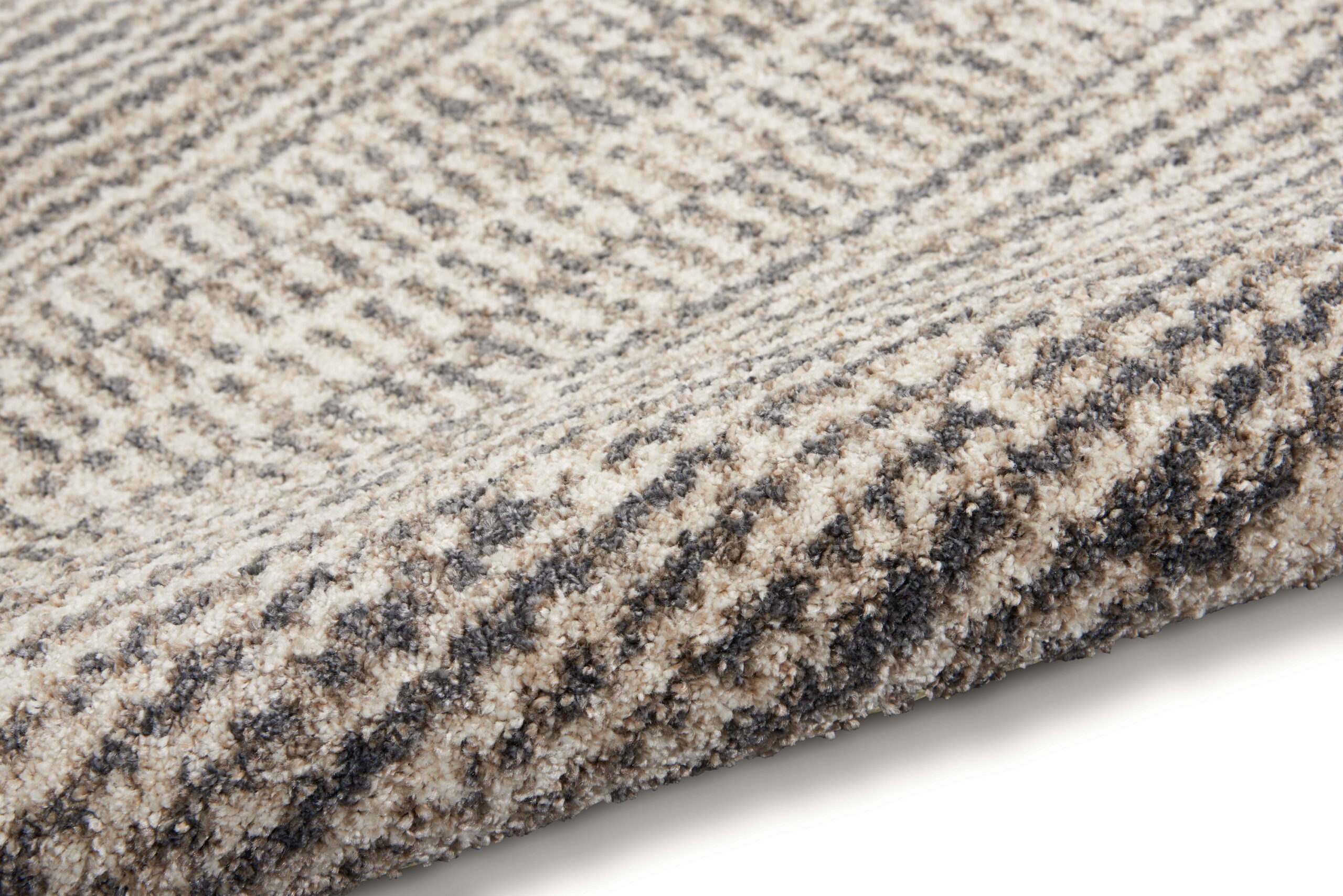 Calvin Klein Etched CK72 Ivory Grey Area Rug - Image 2